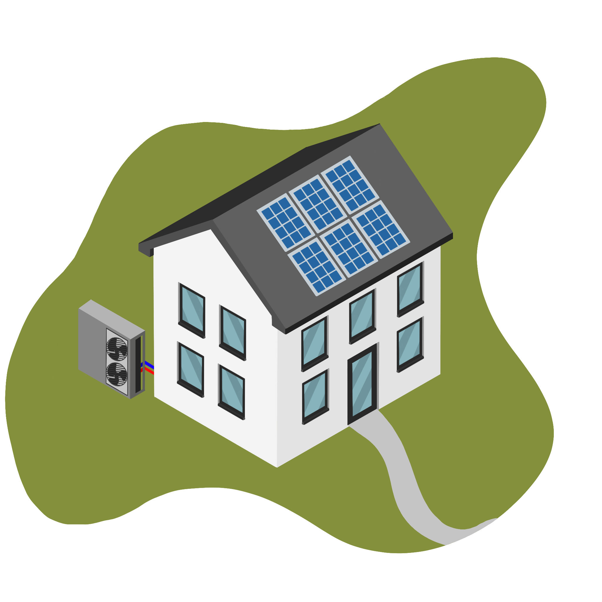 Air Source Heat Pump Diagram